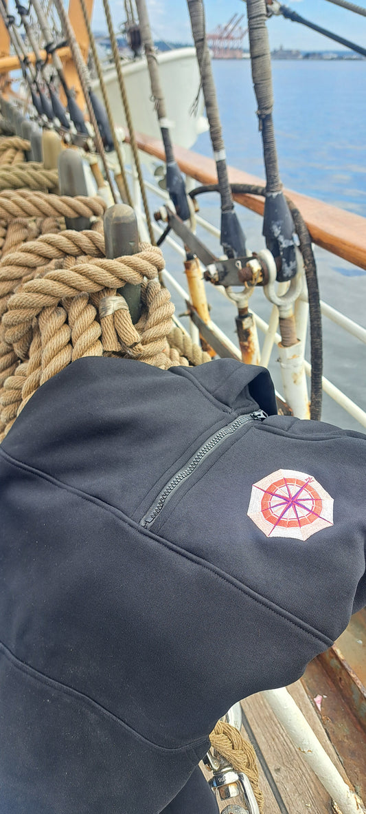 Hoodie - Pullover Quarter Zip